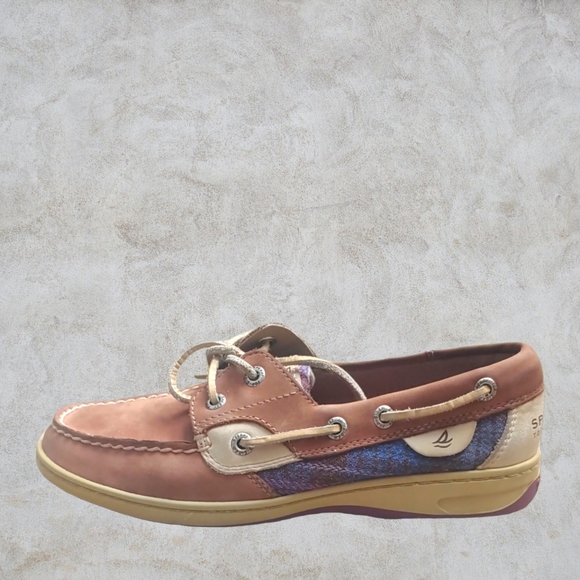 SPERRY TOPSIDER PURPLE PLAID US 7F - Picture 7 of 10